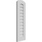 Ekena Millwork Arch Top Surface Mount PVC Gable Vent: Functional, w/ 3-1/2"W x 1"P Standard Frame, 12"W x 38"H GVPAR12X3801SF - alternate 5